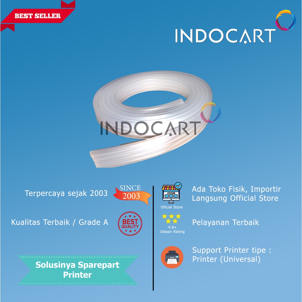 Tube 4 line-Selang Infus Modif CISS HP Canon Epson 4 jalur