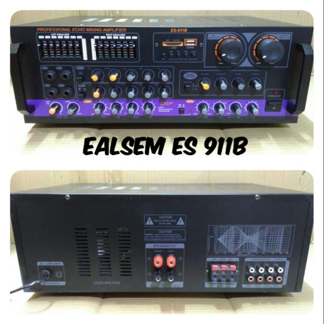 AMPLI KARAUKE EALSEM ES 911B POWER AMPLIFIER