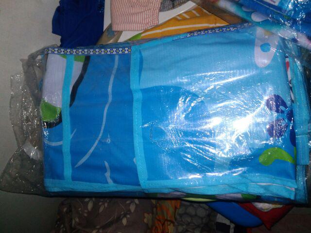 Rak Gantung 3in1 Karakter - Rak Tas - Rak Sepatu - Hanger Jilbab Resleting