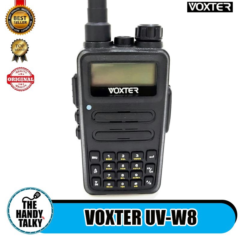 HT VOKTER W8 DUALBAND ANTI AIR WATERPROOF ORI GARANSI VOKTER W8 DUALBAND BARU