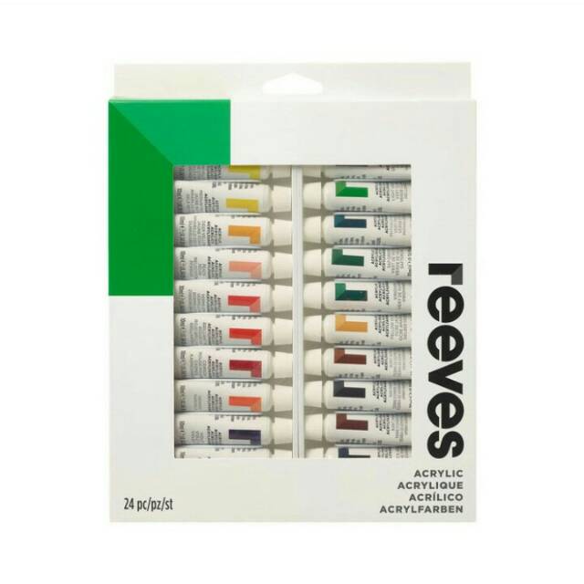 

Reeves Acrylic Colours 24x10ml Set