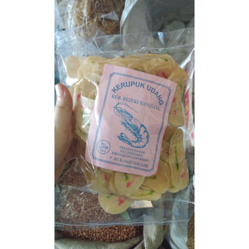 

kerupuk udang asli Selatpanjang