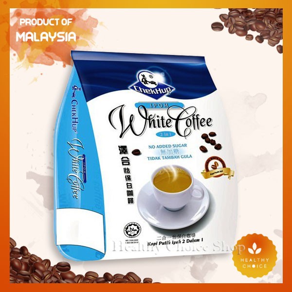 

KOPI PUTIH CHEK HUP 2 IN 1 IPOH WHITE COFFEE ORIGINAL IMPORT MALAYSIA ISI 15 SACHET