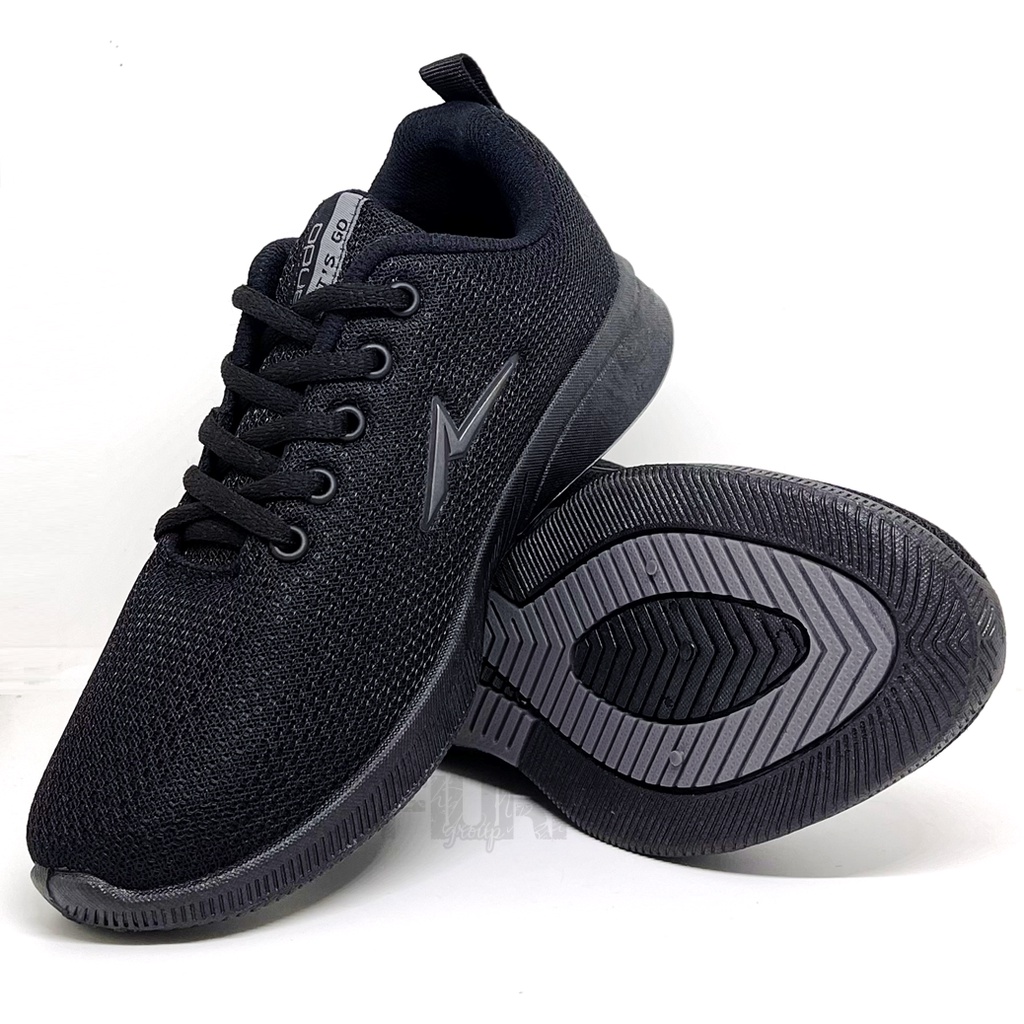 FIURI - ANDO ORIGINAL - SIP 35 37-40 FULL HITAM - SEPATU SNEAKERS SPORT KANVAS SOL KARET WANITA PRIA - SEPATU KETS TRENDY ANAK PEREMPUAN LAKI-LAKI - SEPATU OLAHRAGA LARI FITNES SENAM KERJA KULIAH SEKOLAH SD SMP SMA BERTALI CEWEK COWOK MURAH PROMO DISKON