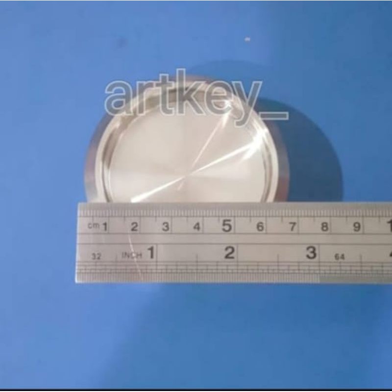 Handle geser tanam bulat 7cm / pintu kaca