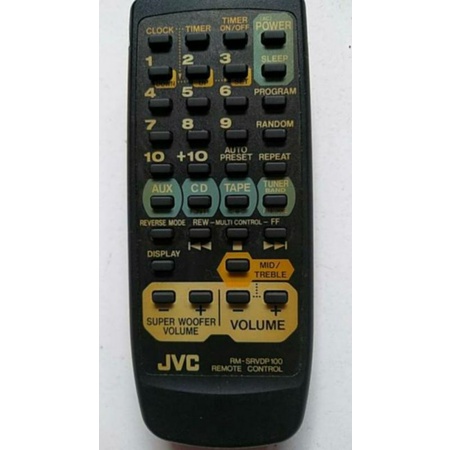 remot compo JVC original terlengkap