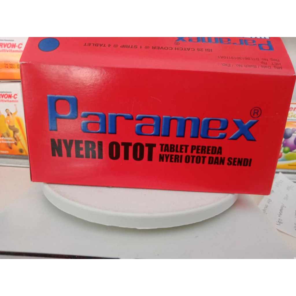 PARAMEX NYERI OTOT - PER STRIP / OBAT NYERI OTOT