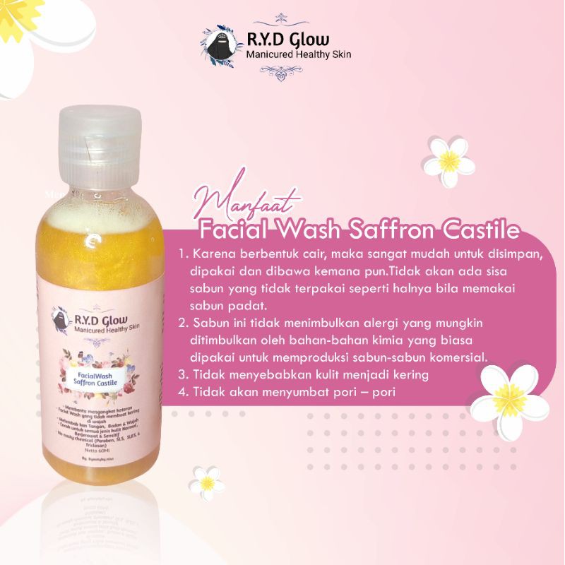 

Facial wash Saffron castile