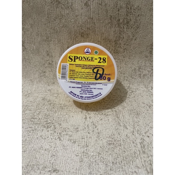 

Sponge 28 Pengemulsi 80G