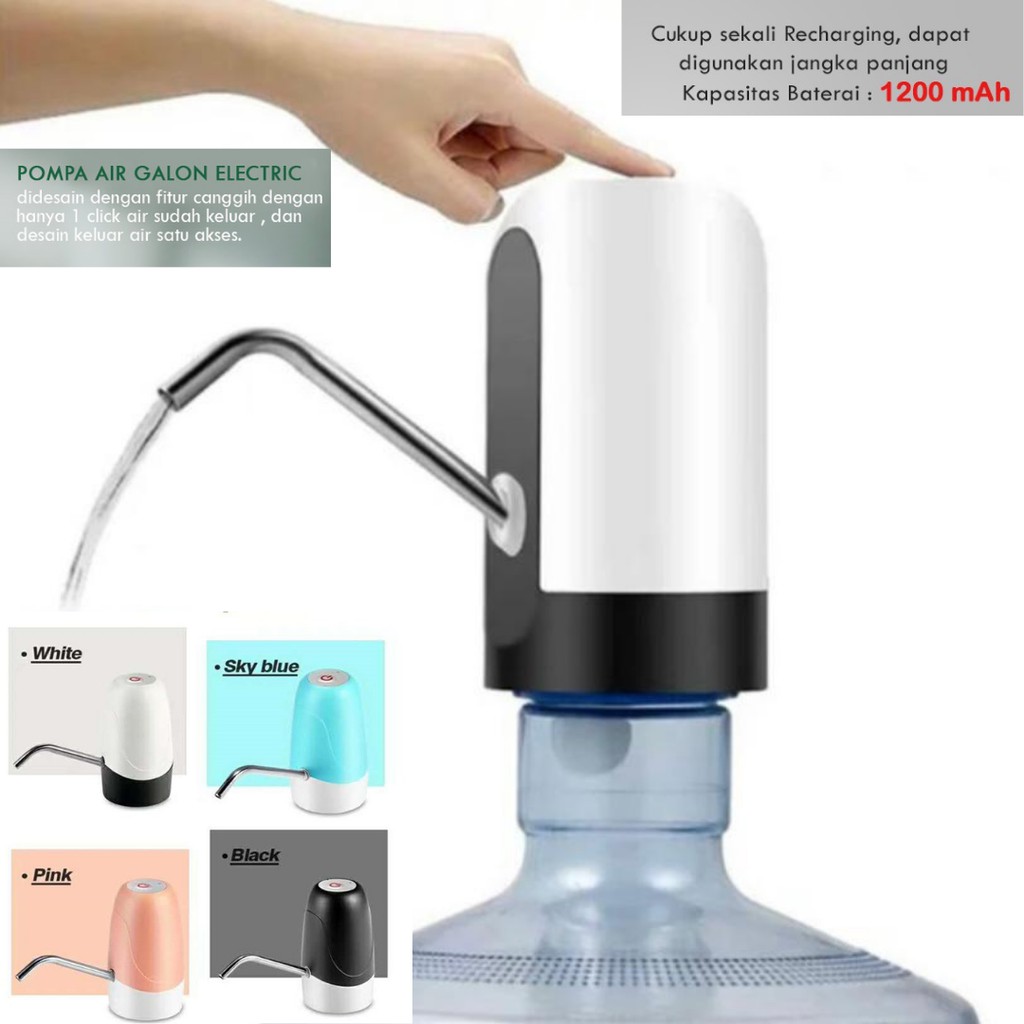 POMPA GALON ELECTRIC New Water Pump Electric Pompa Air Galon Cas Elektrik Otomatis Shopee Indonesia POMPA GALON ELECTRIC New Water Pump Electric Pompa Air Galon Cas Elektrik Otomatis Shopee Indonesia