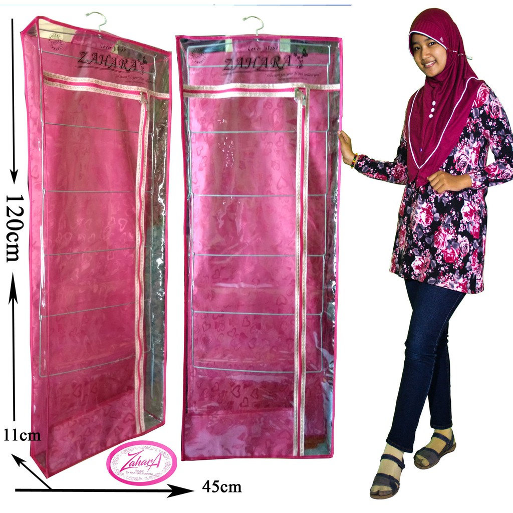 Jual Rak Jilbab Zahara Ekslusive Fanta heart | Shopee Indonesia