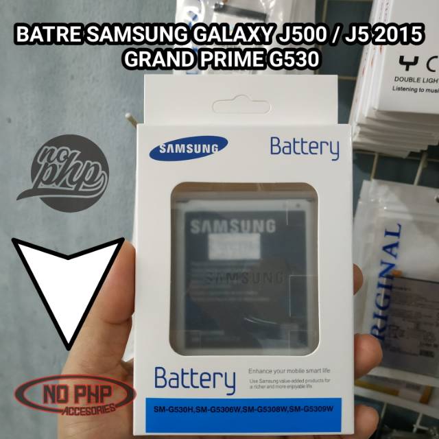 BATRE BATERAI BATTERY SAMSUNG GALAXY J5 2015 GRAND PRIME G530 ORIGINAL