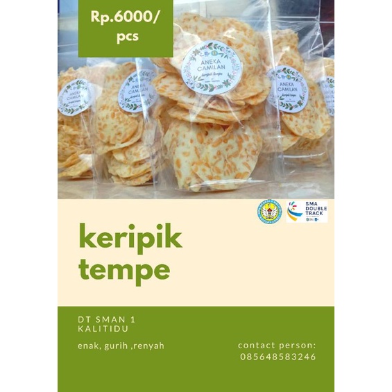 

KERIPIK TEMPE/JAJANAN TRADISIONAL