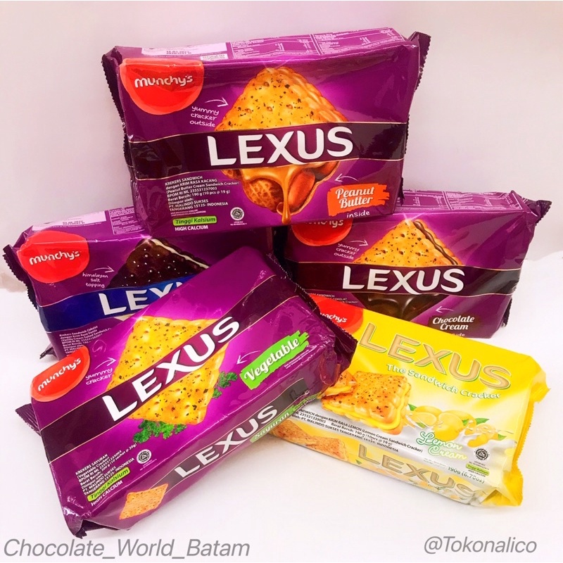 

Munchy’s Lexus Cracker 190gr(isi 10pcs)