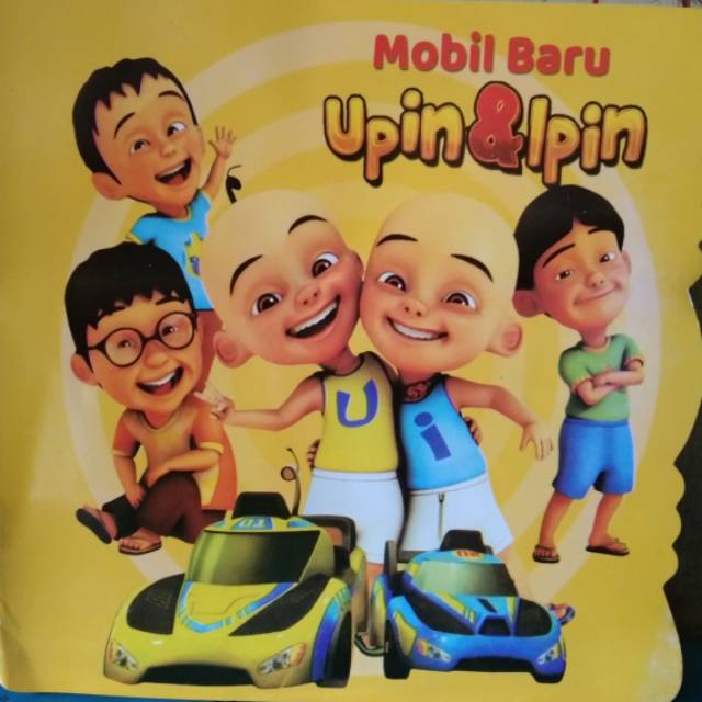 Buku Cerita Anak Mobil Upin&Ipin