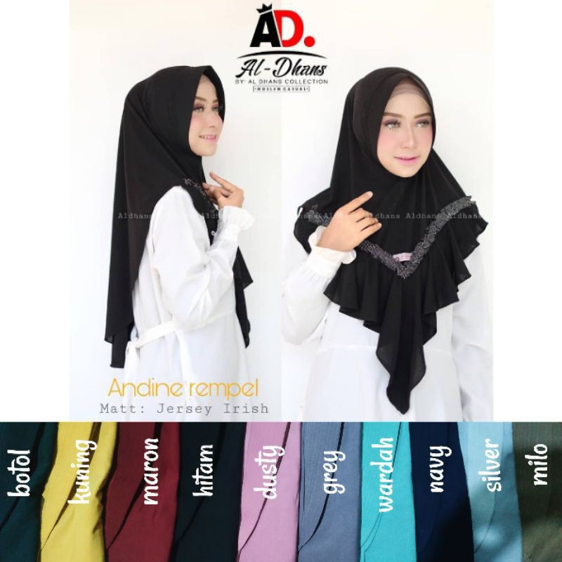 ALDANS/AREY HIJAB INSTAN ORIGINAL