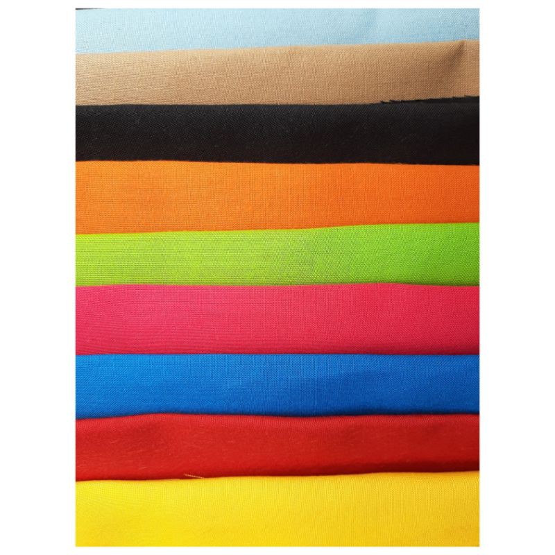 KAIN BLACU BERWARNA PER METER