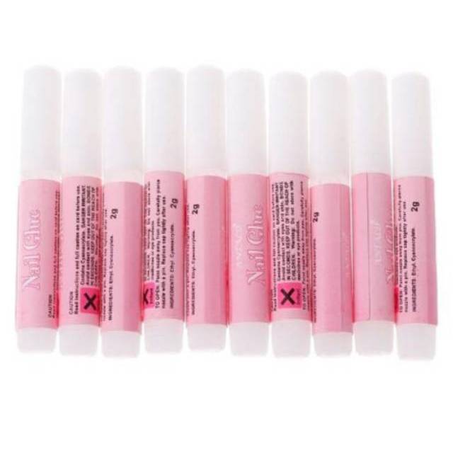 Lem kuku murah / lem kuku / lem kuku palsu / nail glue