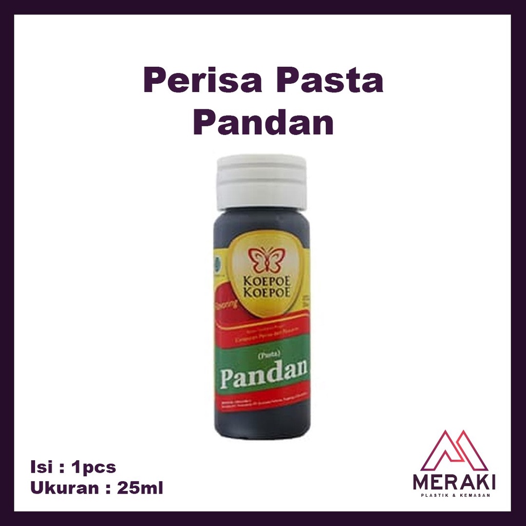 

Pewarna Makanan Koepoe Kupu kupu Pandan Baking