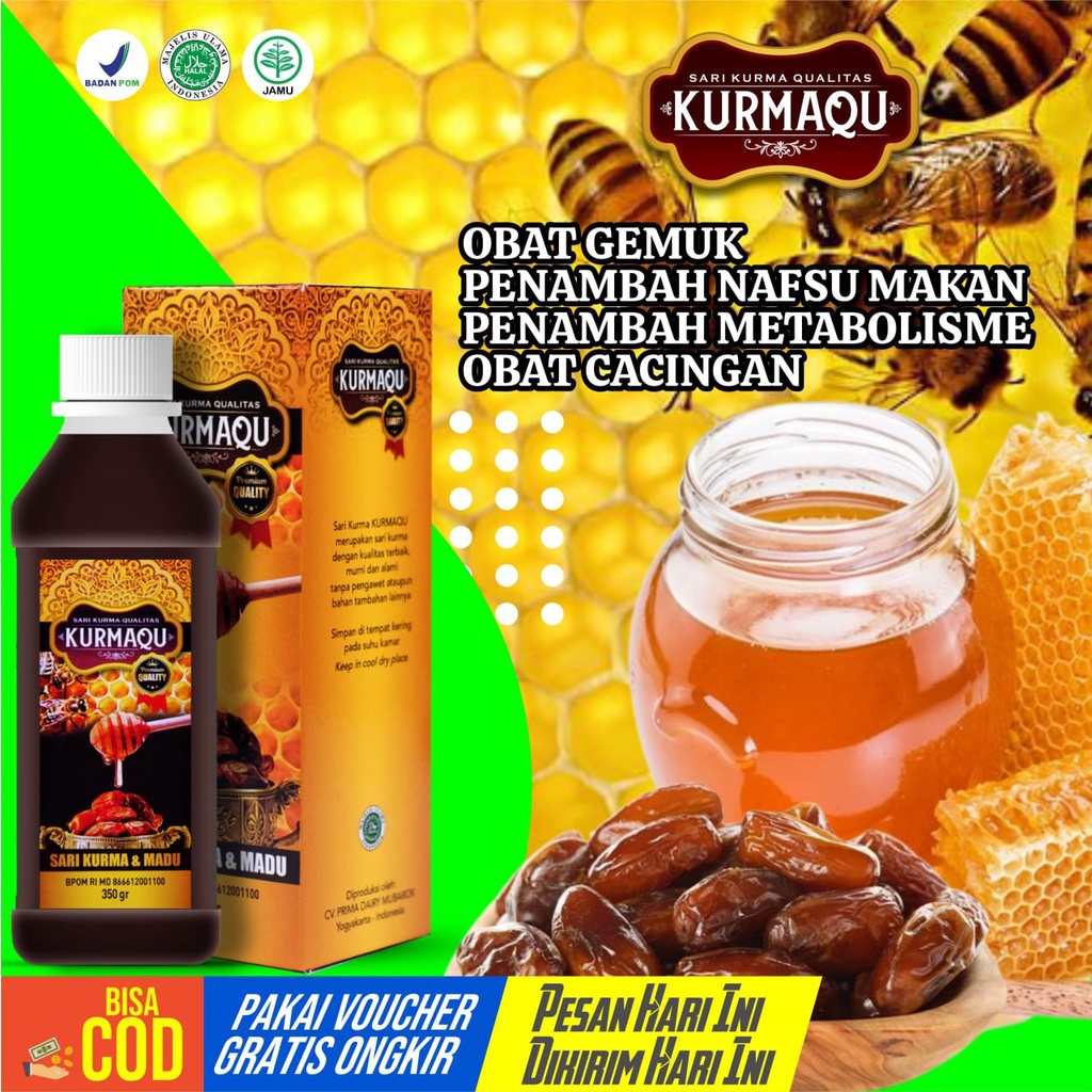 Obat Gemuk Penambah Nafsu Makan Penambah Metabolisme Tubuh Obat Cacingan - Kurmaqu