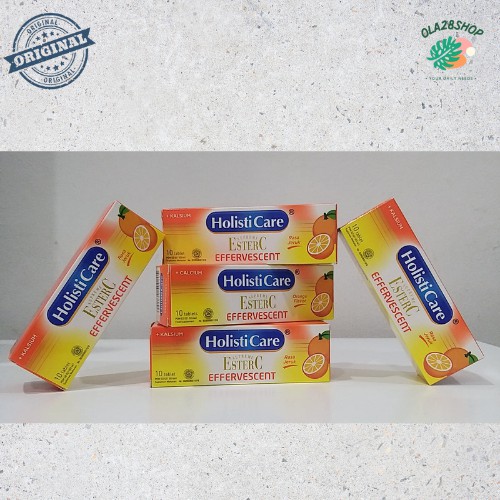 Vitamin Ester C Holisticare Celup / Holisti Care Effervescent isi 10
