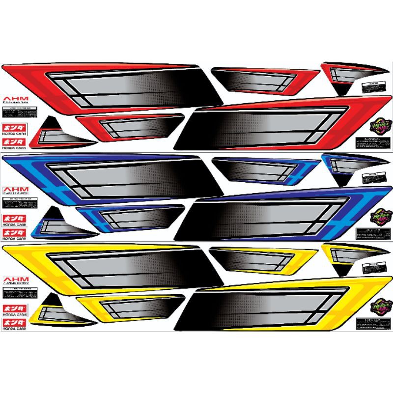 striping gl100 herex ceria