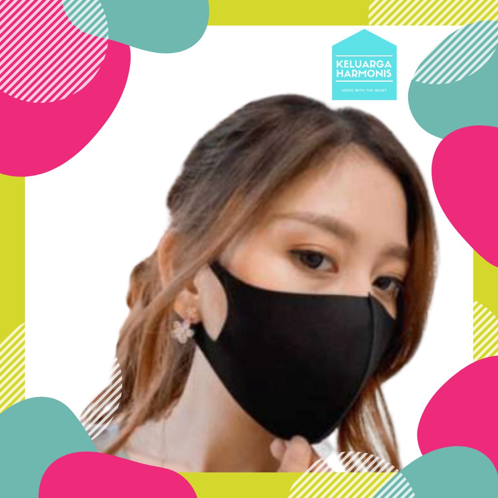 Masker Scuba Hitam Korea