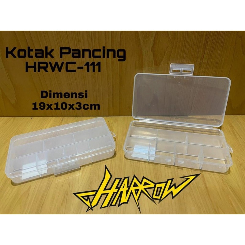 Kotak Pancing Lure Box Harrow Aneka Model-HRWC-111