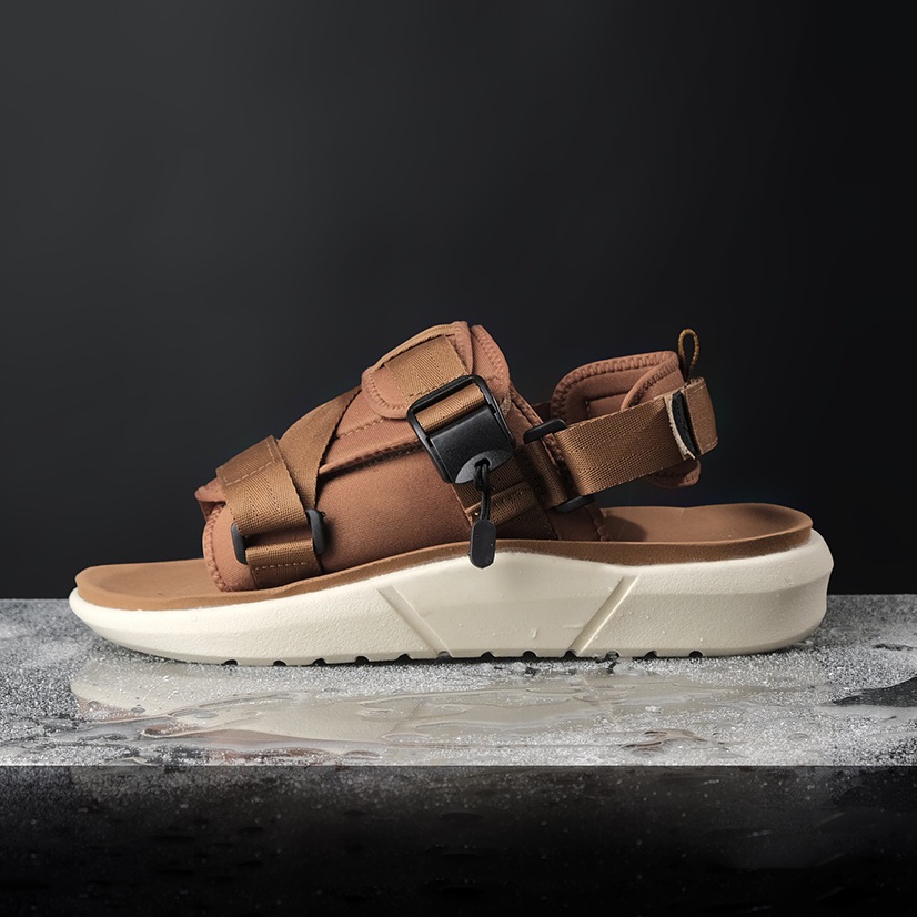 INTROVERT CARAMEL |ManNeedMe x Reyl| Sandal Gunung Pria Sendal Pria ORIGINAL