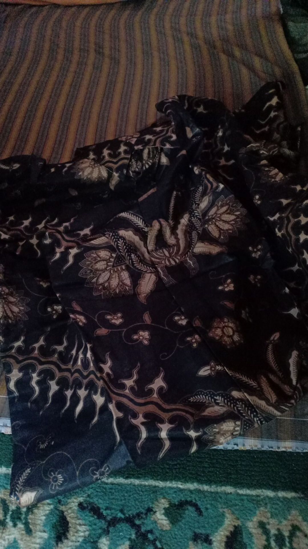 Size M L Xl Xxl Bswart Batik Hrb026 Kenongo Hem Panjang Padi Pekalongan M L Xl Xxl