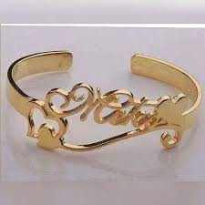 Gelang Nama Lapis Emas 24Karat