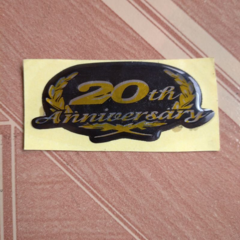 EMBLEM TIMBUL RX KING 20TH ANNIVERSARY/SE GOLD