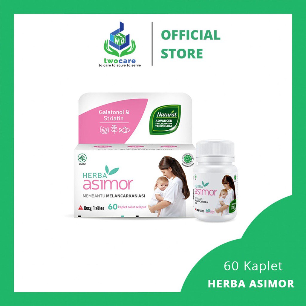 Herba Asimor 60 Kapsul / Asi Booster Pelancar Asi 60 Kaplet