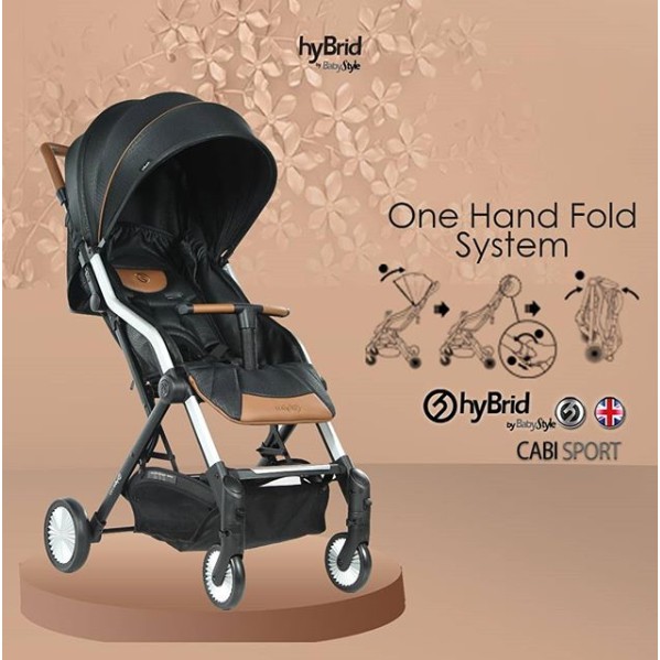 PROMO CUCI GUDANG! Hybrid Cabi Sport Frame Silver Stroller Stroler Kereta Bayi Dorongan Bayi