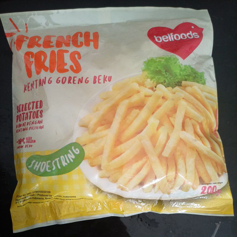 

Belfoods French Fries/ kentang beku 200gr