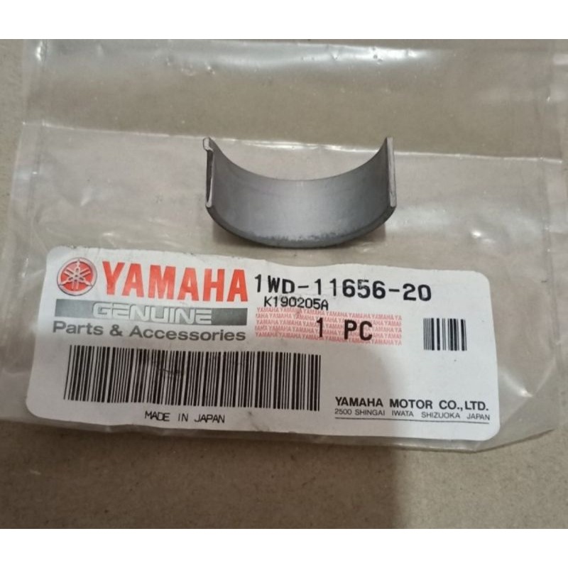 METAL PLANE JALAN BEARING CONNECTING ROD STANG SEHER R25 R 25 ASLI ORI YAMAHA 1WD 11656 20