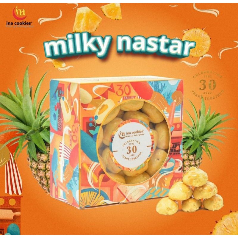 

Inacookies Milky Nastar Kue Kering Lebaran Favorite Best Seller