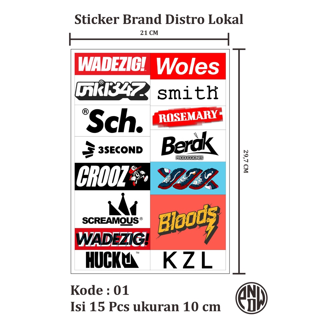 

Cetak Stiker Vinyl Ukuran A3+ Desain Custom