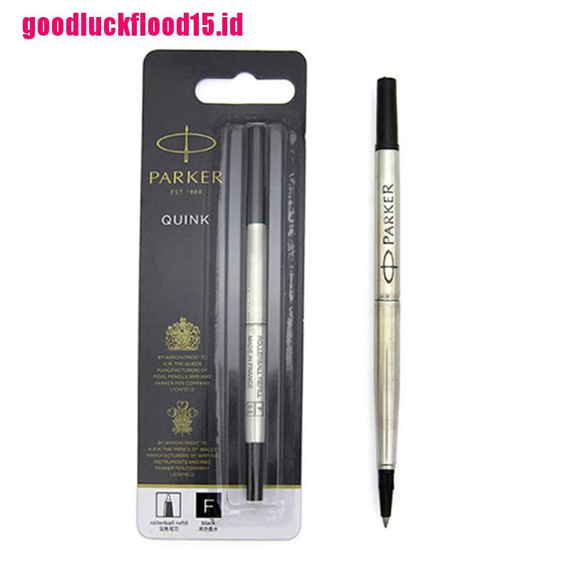 {LUCKID}Parker quink roller ball rollerball pen refill black ink medium nib