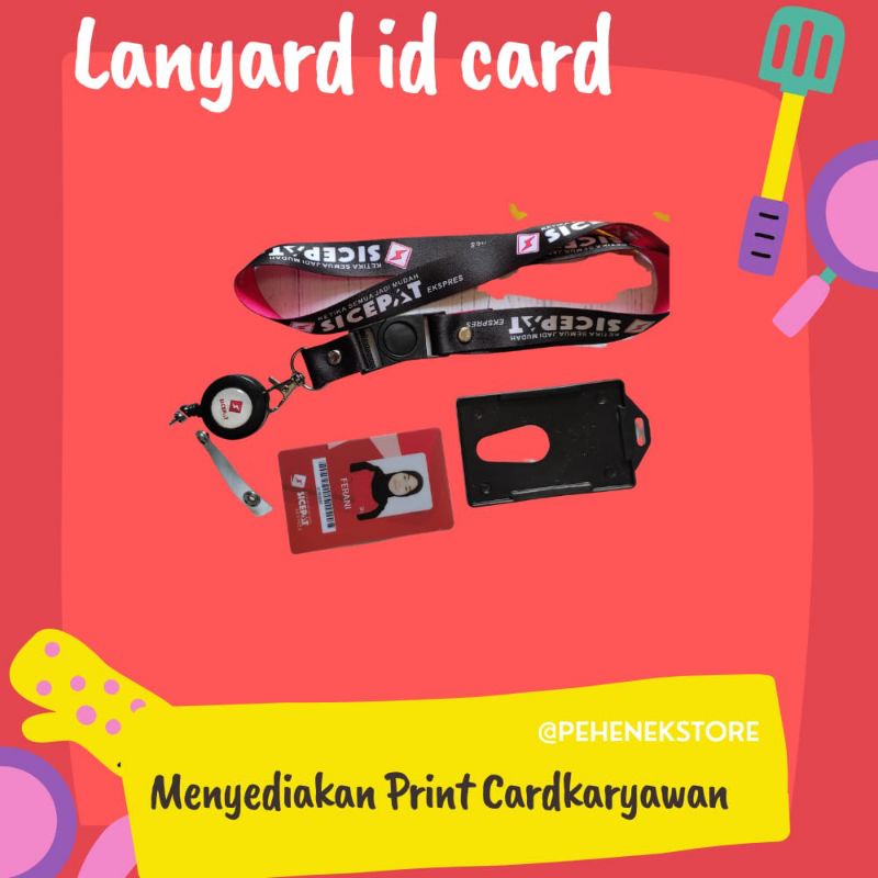 

Lanyard CEPAT PRINTING / NAMETAG CEPAT TALI ID CEPAT HITAM SATUAN