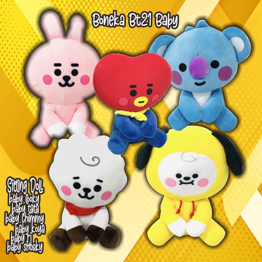 Boneka baby bt21 (readystok)