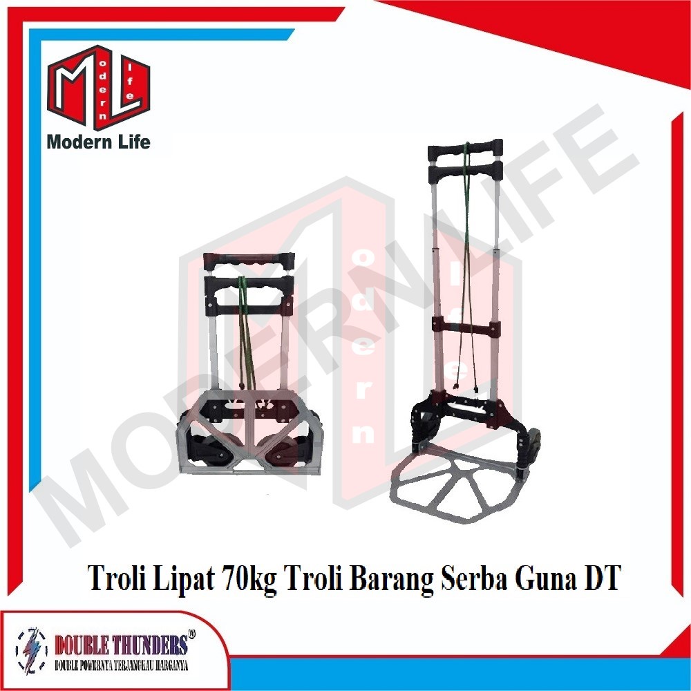 Trolley / Trolly / Troli Lipat Barang Serba Guna Koper Travel 70KG DT