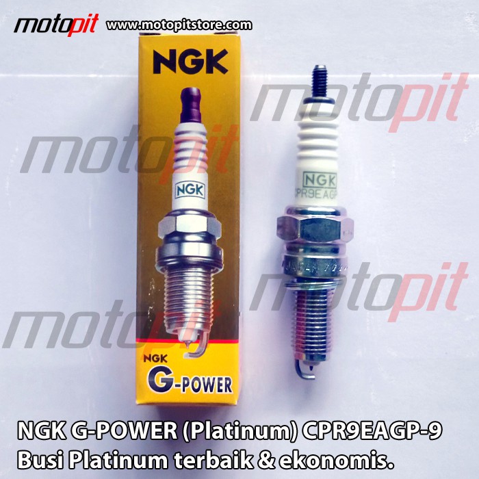 Ngk G Power Platinum Busi Motor Beat Scoopy Vario Fi Mio Shogun Supra Satria Fu Vixion Ninja 250 Shopee Indonesia