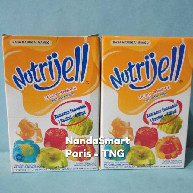 

Nutrijel mangga 10 Gram