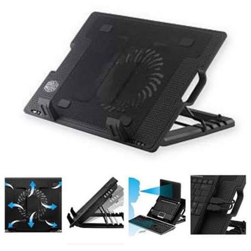 Kipas Laptop Ergostand Cooling Notebook Cooler Up to 17&quot;