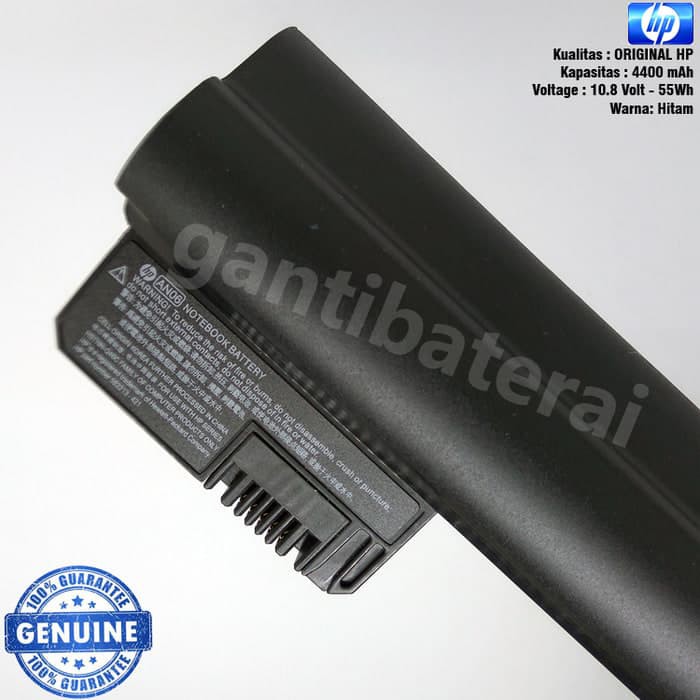 Original Baterai HP Mini 210-1118VU 210-1111TU 210-1000 HSTNN-LB0P