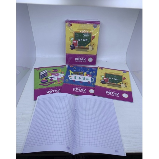 

Buku Kotak kecil Matematika Sidu 38 lembar