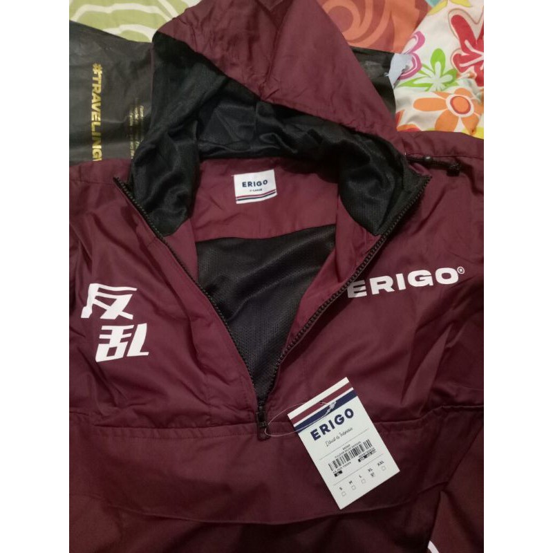 ERIGO PULLOVER BRUNY MAROON XL (SECOND)