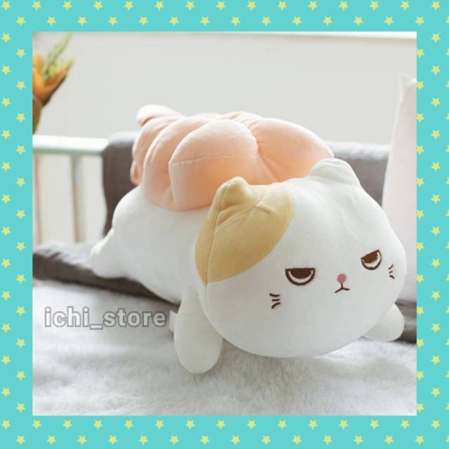 Boneka Sushi Cat Miniso | Boneka Kucing Sushi Miniso