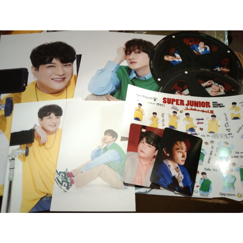 SALE Super Junior Season Greetings 2022 (Eunhyuk + Shindong set)